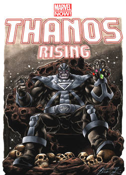 Blacklantern Thanos commission