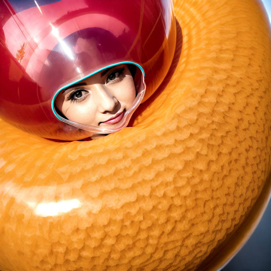 stuck in inflated rubber and latex by BLACCAT25 on DeviantArt