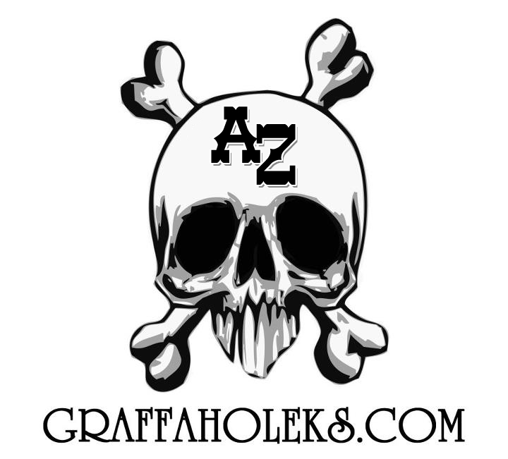 Skull logo for the graffaholeks.