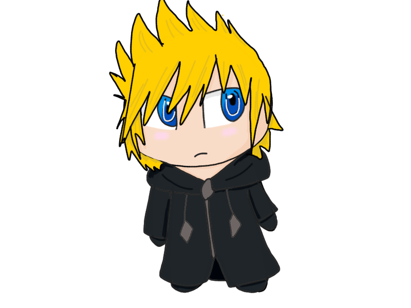 Chibi Roxas by wrenny2000 on DeviantArt