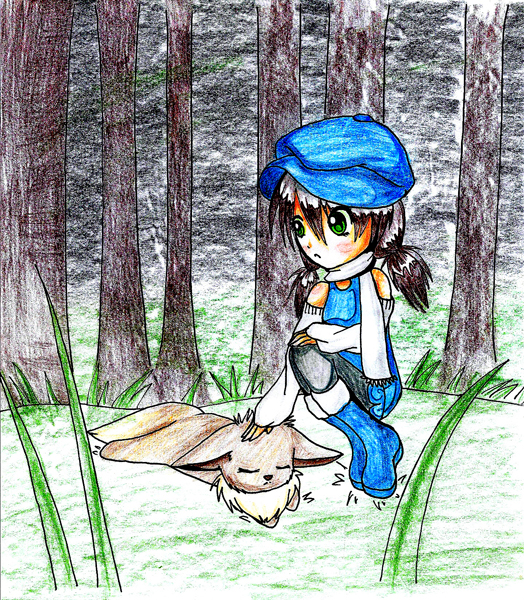 In the Forest by Rin-shi