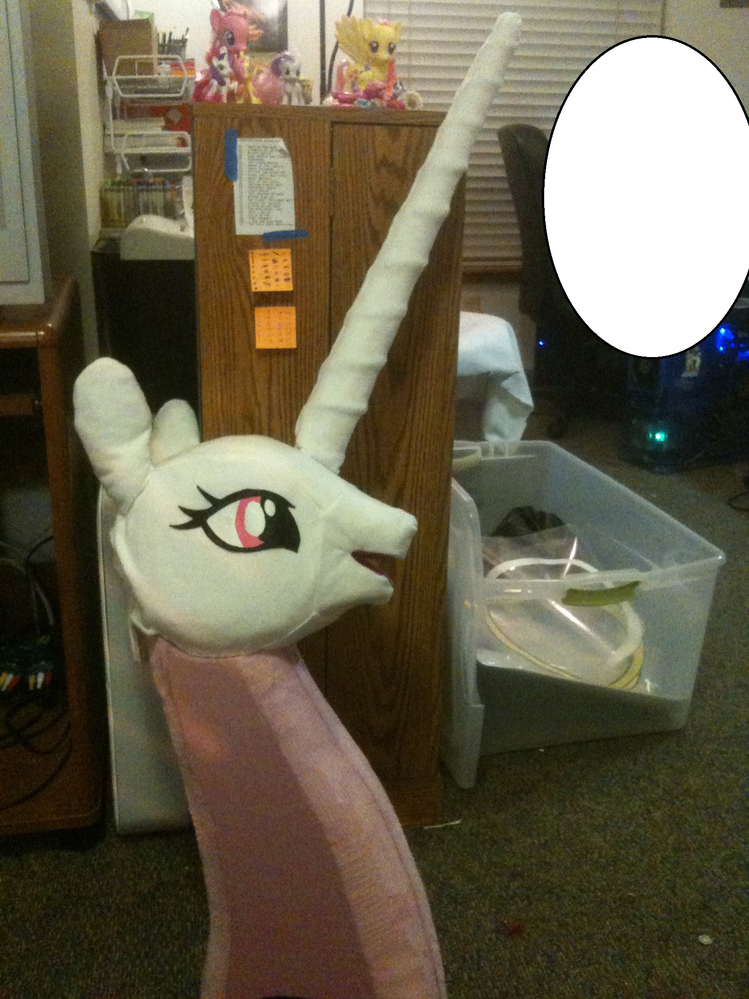 Celestia cosplay head WIP