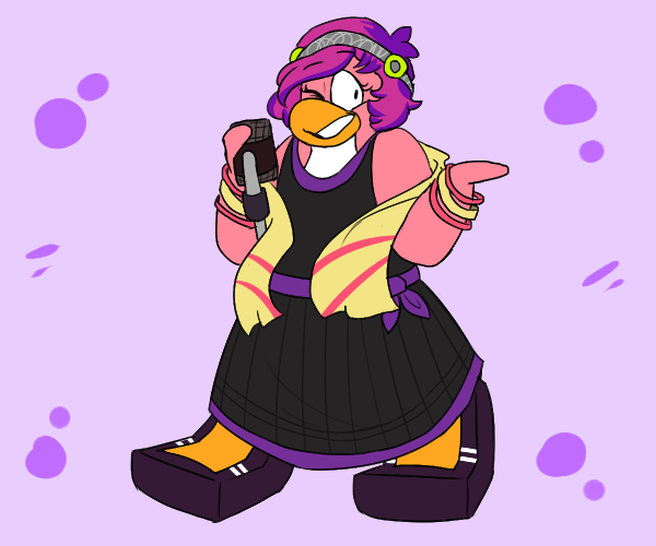 Club Penguin ~ Surprise Hug (GIF) by DiddyRedVelvet on DeviantArt