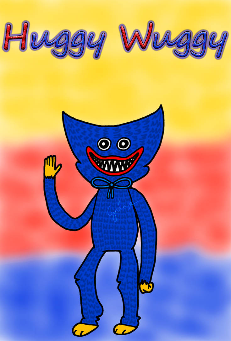 Poppy Playtime : Huggy Wuggy by Galaxlight on DeviantArt