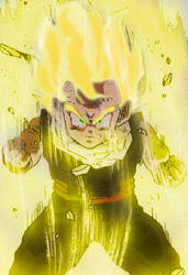 Gohan goes ssj earlier :P by Sinestro90