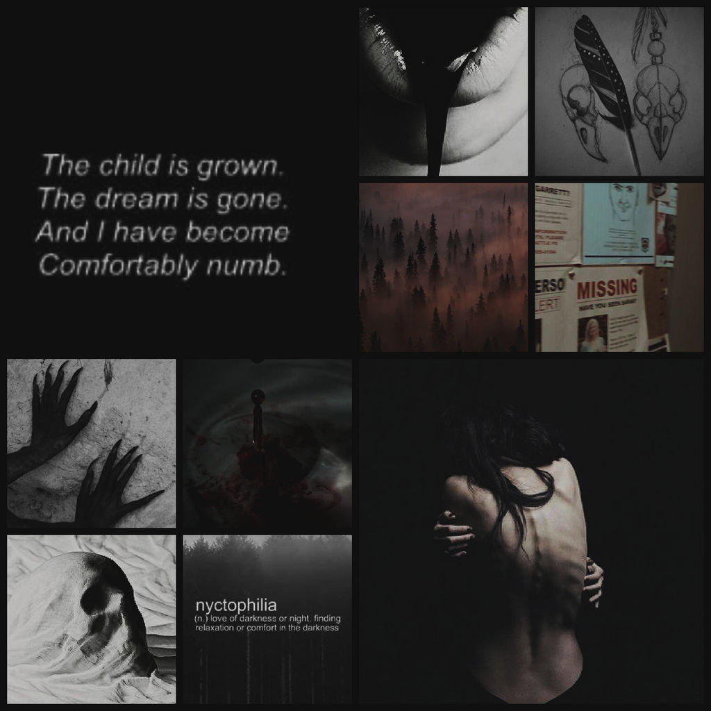 Wendigo moodboard.