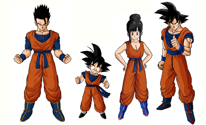 Goku and Family by Juan50 on DeviantArt