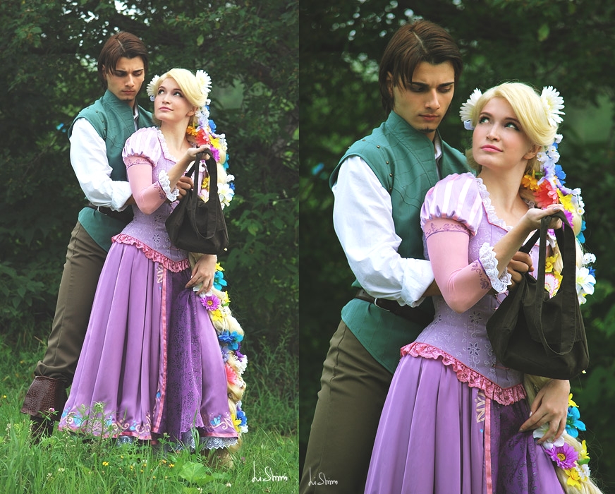 Rapunzel and Flynn 2