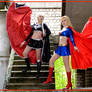 Supergirl and Dark Supergirl