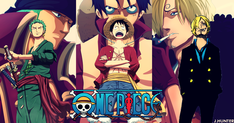 Wallpape One Piece Luffy Zoro Sanji By Jhunter By Juliohunter On Deviantart Wallpape One Piece Luffy Zoro Sanji By Jhunter By Juliohunter On Deviantart