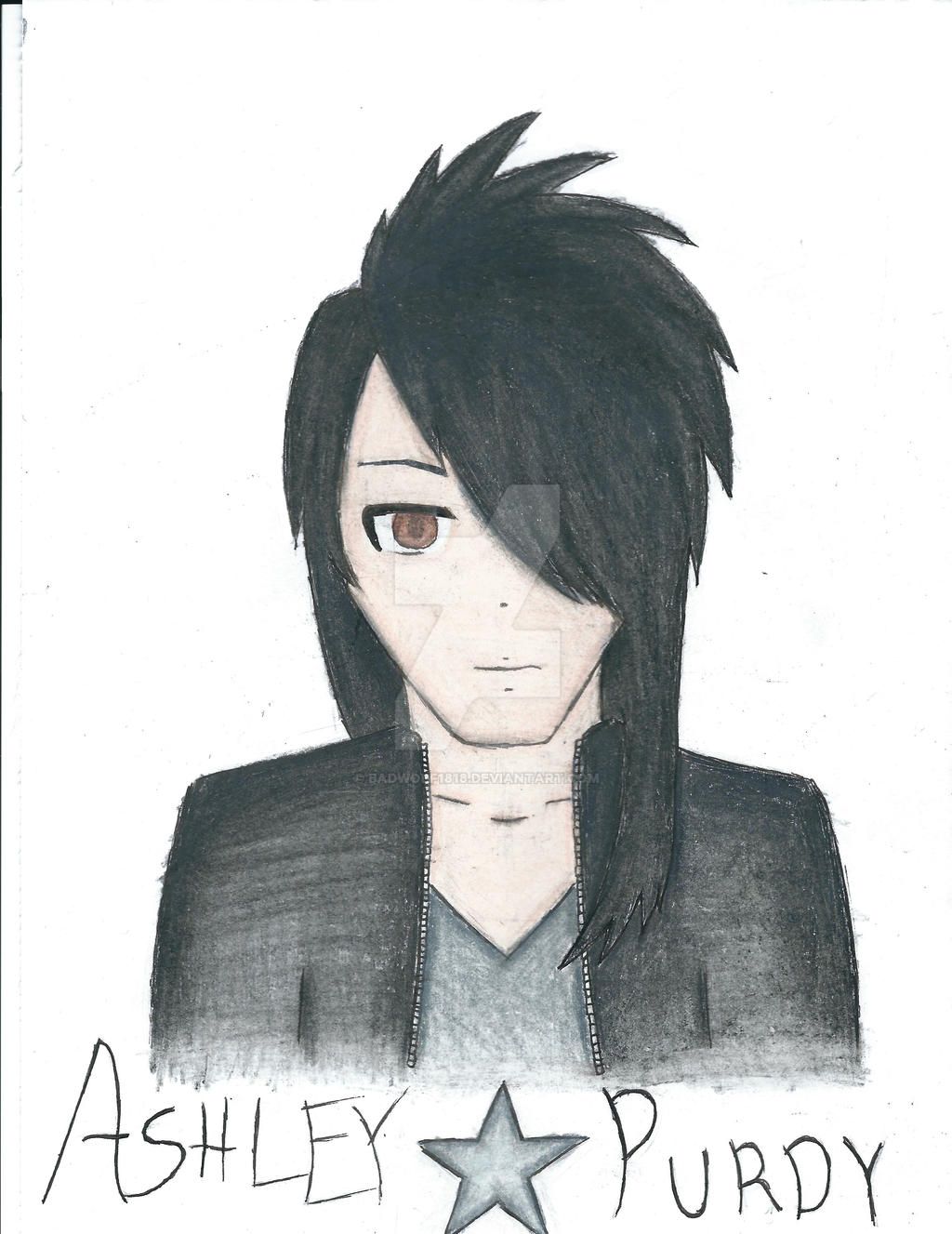 Ashley Purdy Manga Style