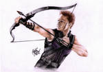 The Avengers - Hawkeye by SilkSpectreII