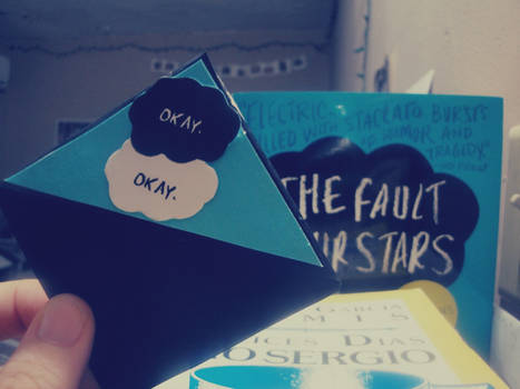 The Fault in Our Stars Bookmark