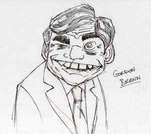 Gordon Brown, texture like Sun