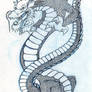 Oriental Style Dragon Tattoo