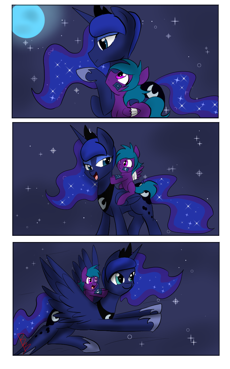 The princess and the filly (part 4) by DarkDreamingBlossom on DeviantArt
