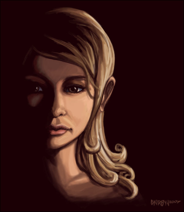 Random Woman My Portrait - Random Woman by dkirbyj on DeviantArt