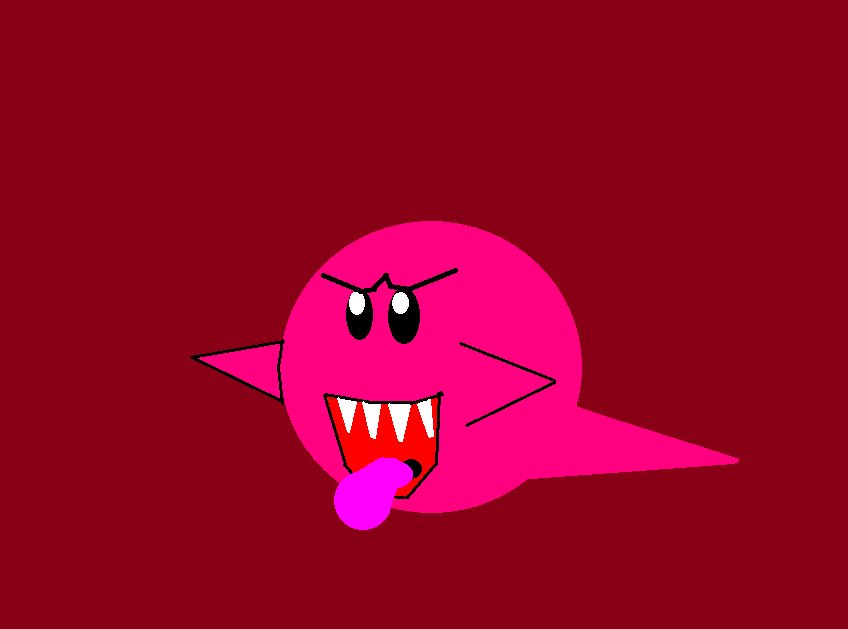 Pink Boo by Shadowmario32 on DeviantArt