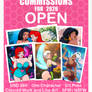 2026 Commissions OPEN