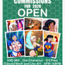 2026 Commissions OPEN
