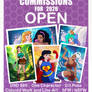 2026 Commissions OPEN