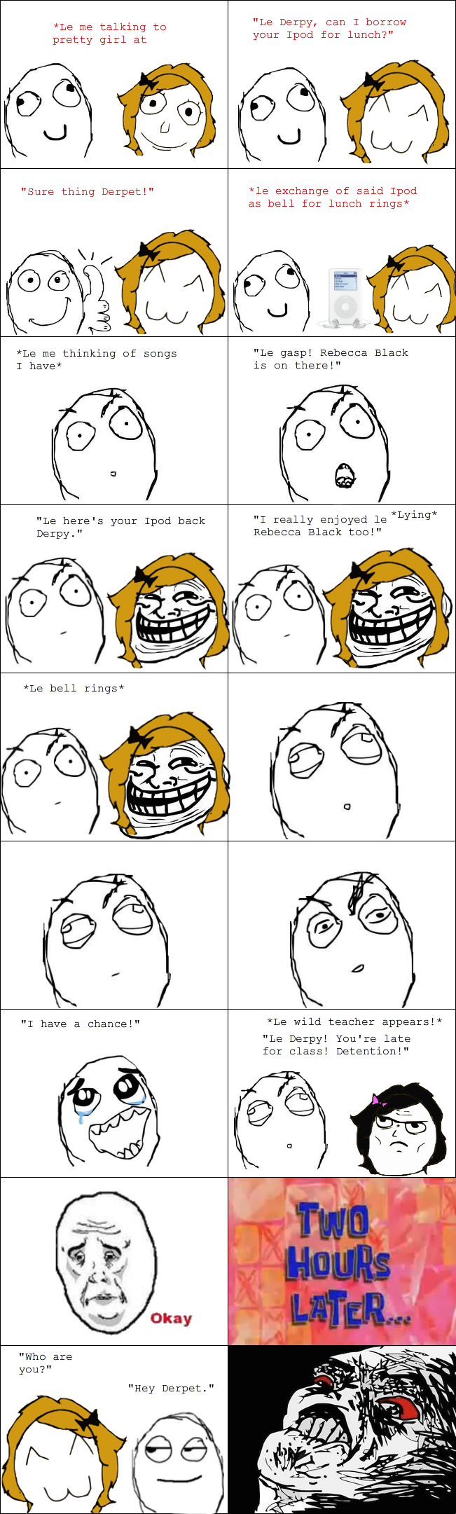 The First Rage Face First Rage Comic. by just61331 on DeviantArt