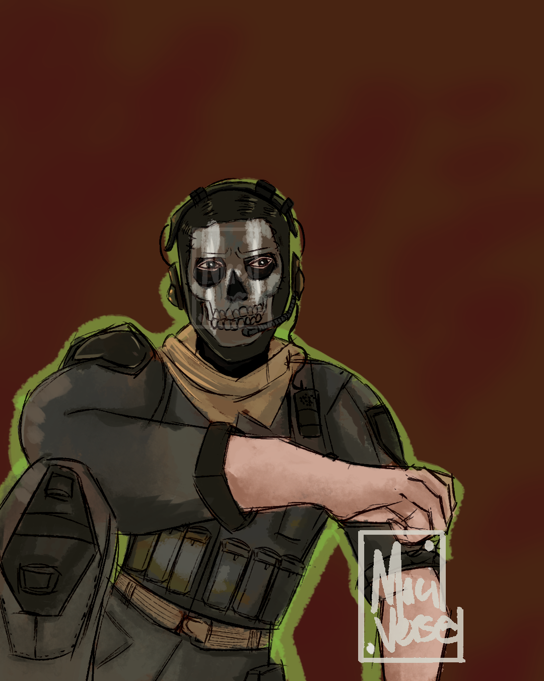 Call of Duty Ghost Fanart by Maciendaa on DeviantArt