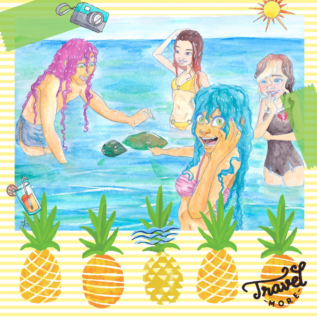 Les Bizarres on vacation by Lokita-Naky