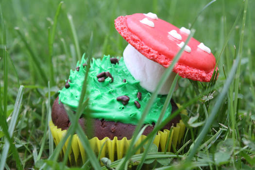 Magic Toadstool Cupcakes