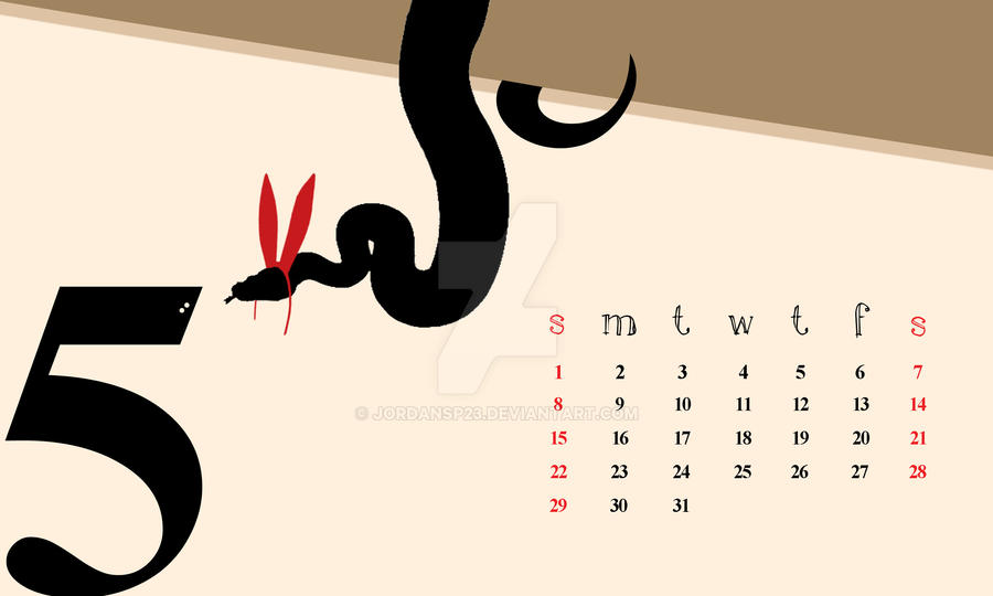 Elizabeth Rabbit Calendar Year of the Rabbit Calendar by Jordansp23 on DeviantArt