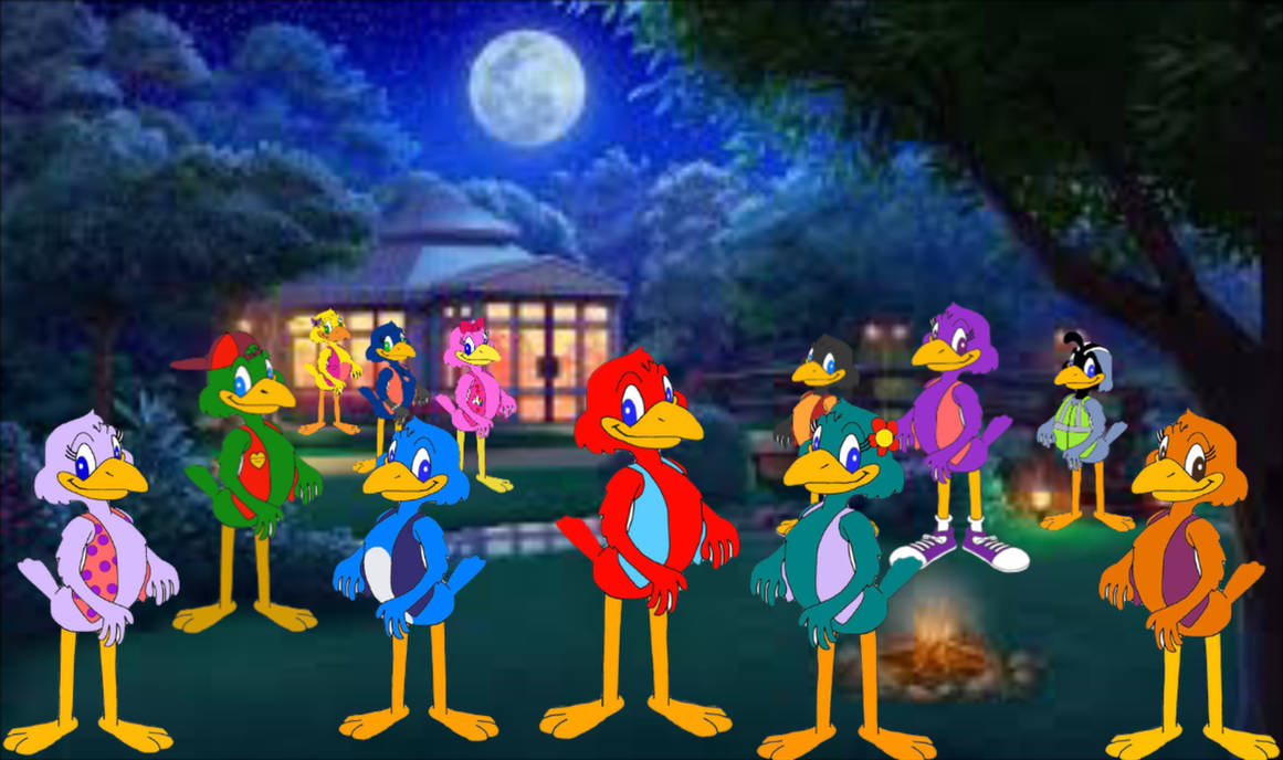 Red R&b Friends Red And His Friends Outside by Elizacostescu on DeviantArt