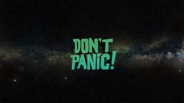 Dont panic wallpaper