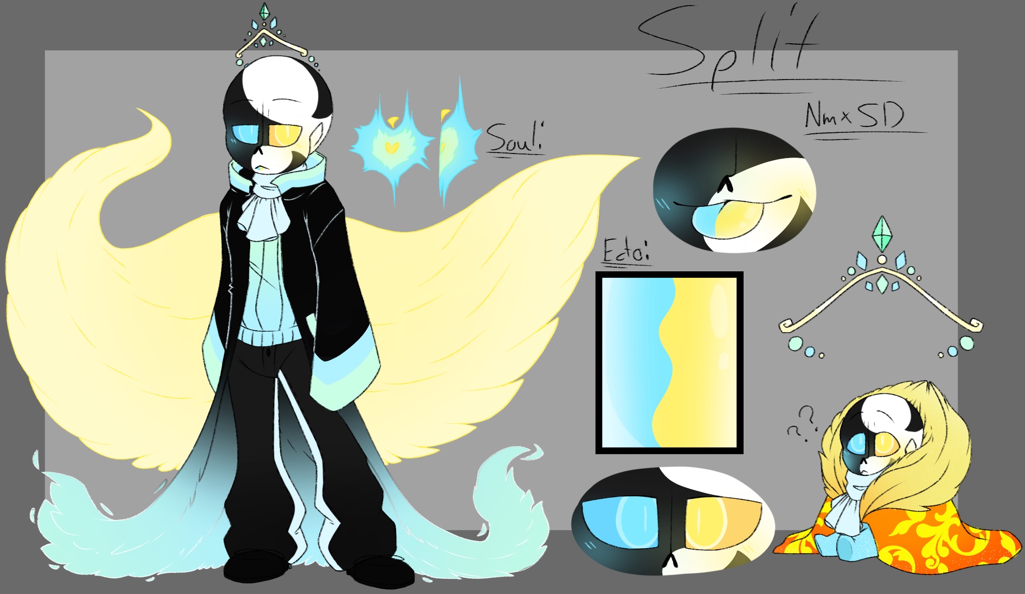 Split (Nightmare x SwapDream) by KurilianCharlie on DeviantArt