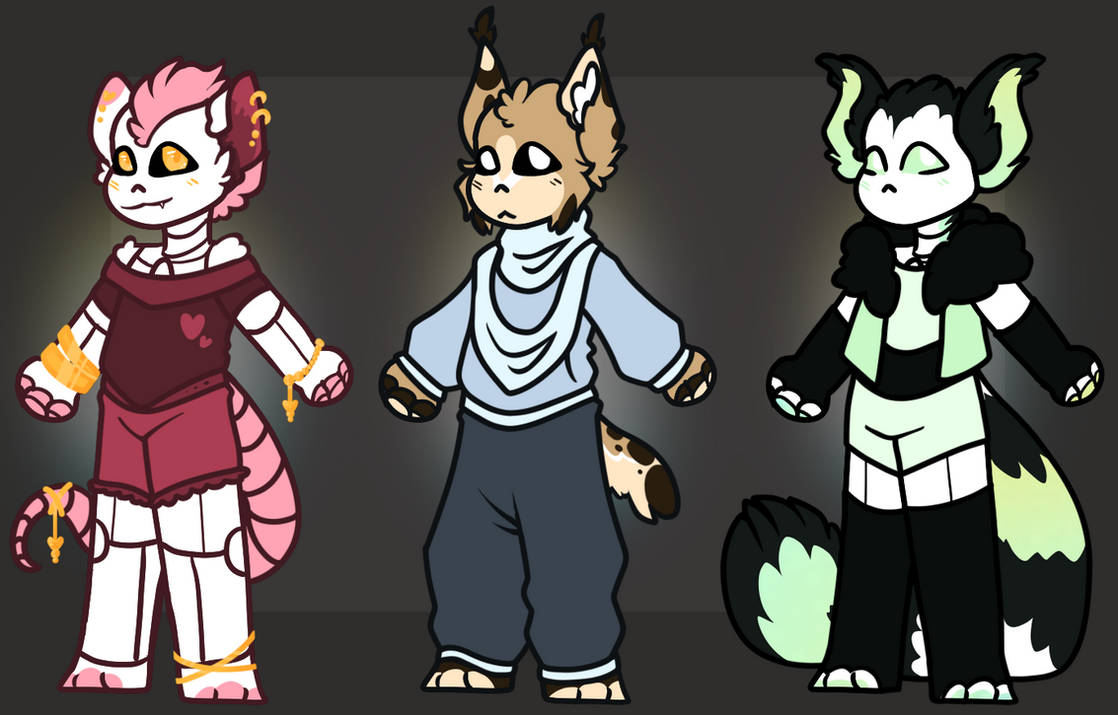 Animal Skeletons Adopts (PART1) OTA CLOSED by KurilianCharlie on DeviantArt