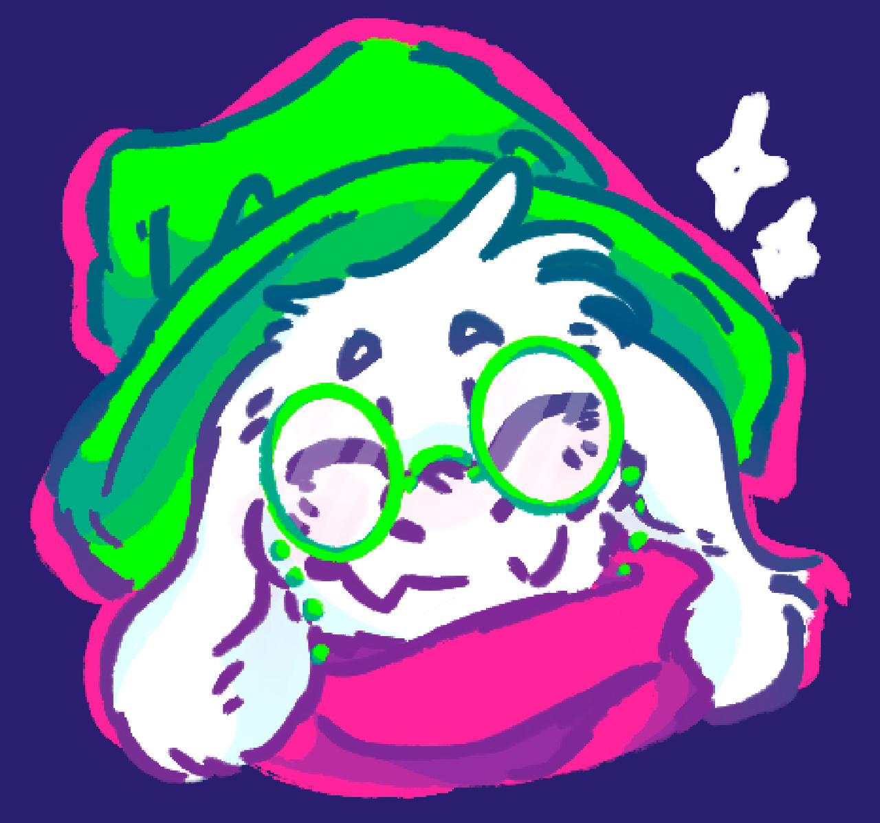 Watermelon Ralsei Ralsei! by KurilianCharlie on DeviantArt