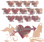 CANOPY VALENTINE'S DAY ADVENT CALENDAR - Pet names by rejamrejam