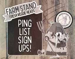Farmstand Ping List Signups!