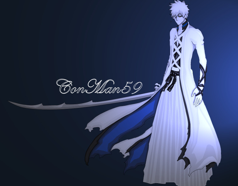 Ichigo New Bankai Render by Advance996 on DeviantArt