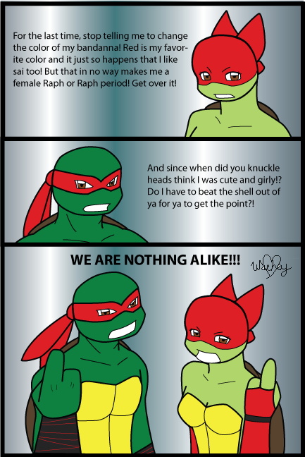 TMNT Raph and Maggie