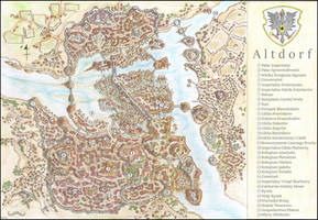 Altdorf Map Warhammer