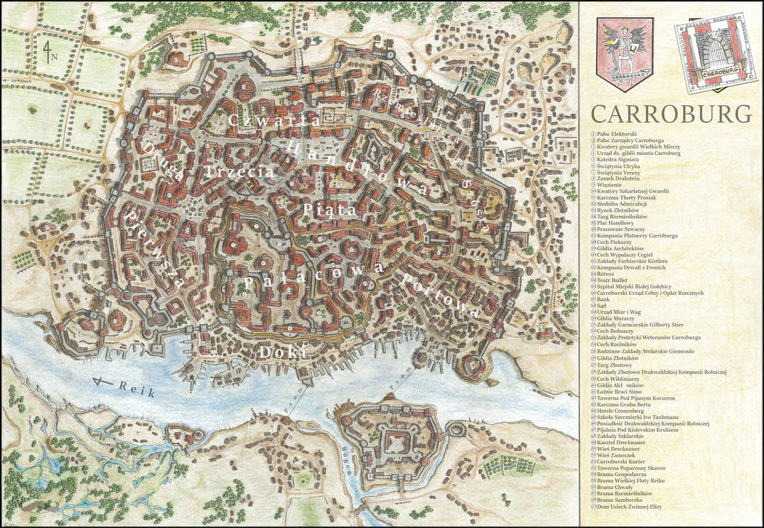 Carrowdore Map Carroburg Map by PlanJanusza on DeviantArt