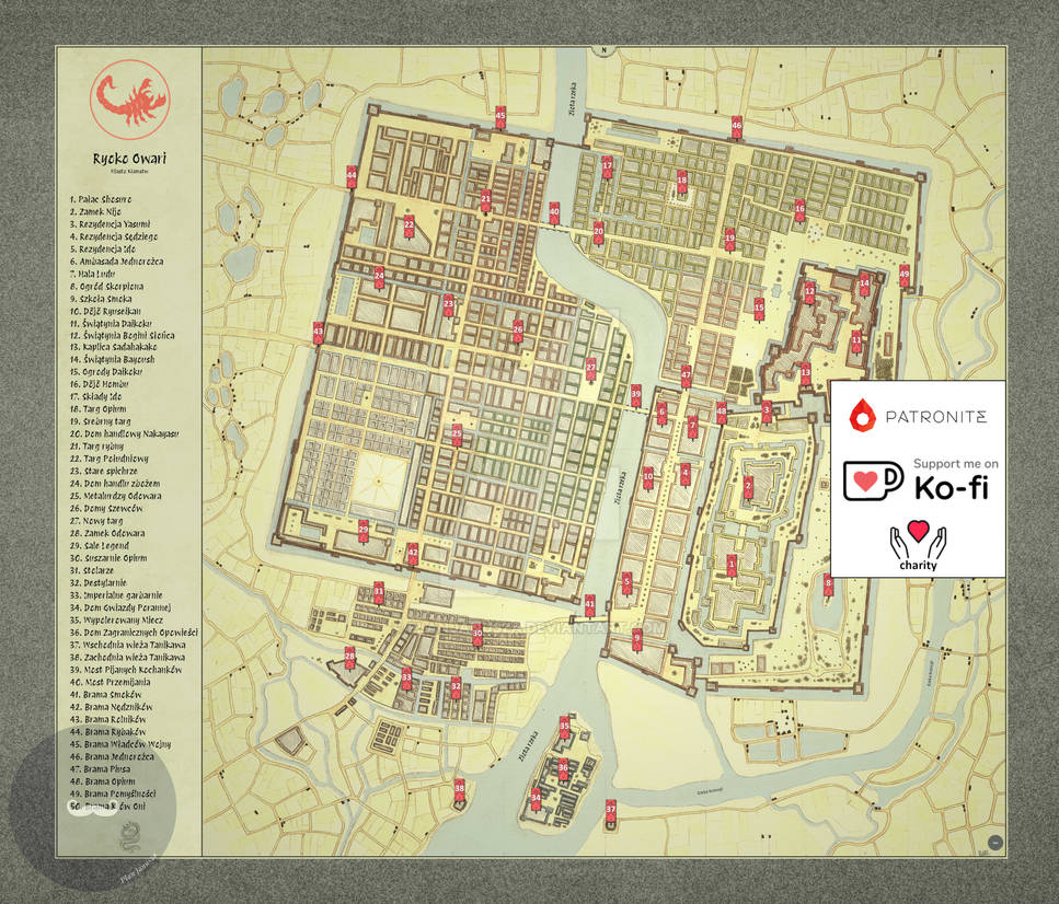 Toshi Rambo Ryoko Owari Toshi map plan L5K PL L5R by PlanJanusza on DeviantArt