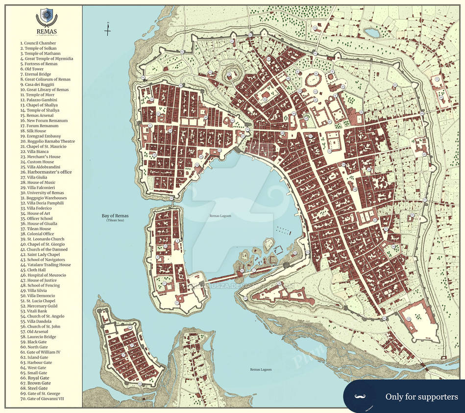 Rmas Map Remas city plan map ENG by PlanJanusza on DeviantArt
