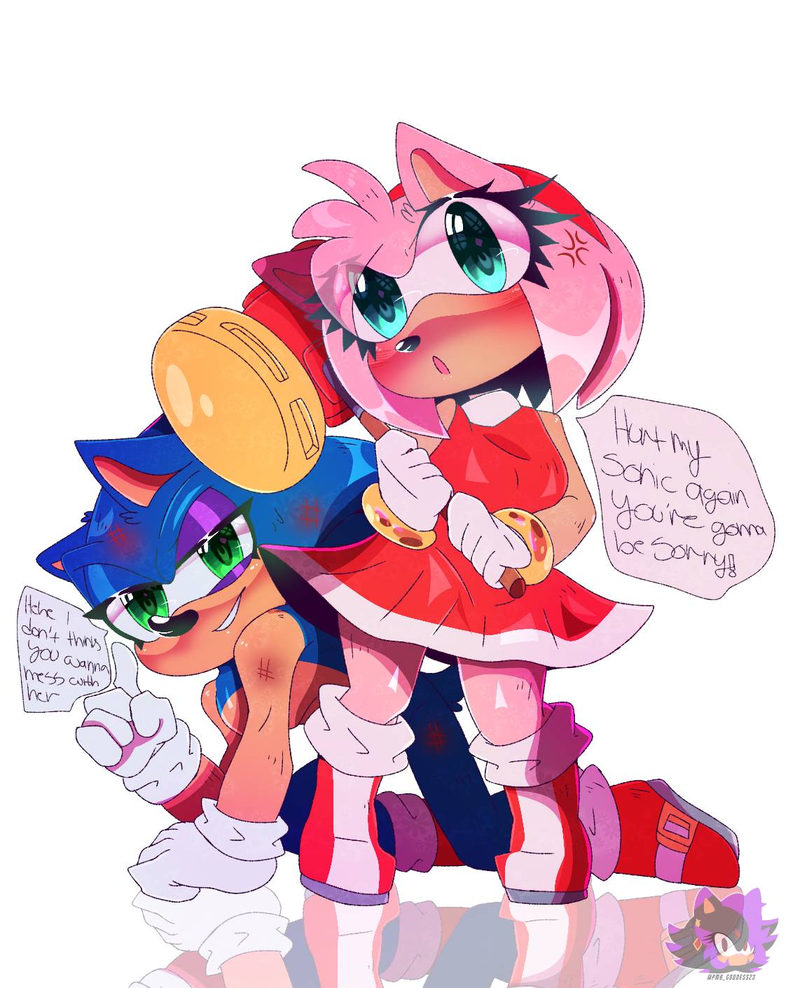 Sonamy love by Bladewarrior2020 on DeviantArt