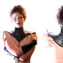 Posture collar and gauntlets