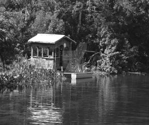 Riverside Gazebo B-W