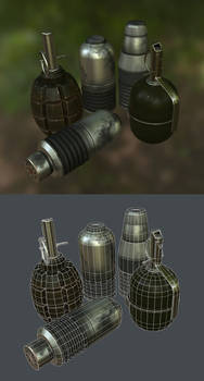 Soviet grenades