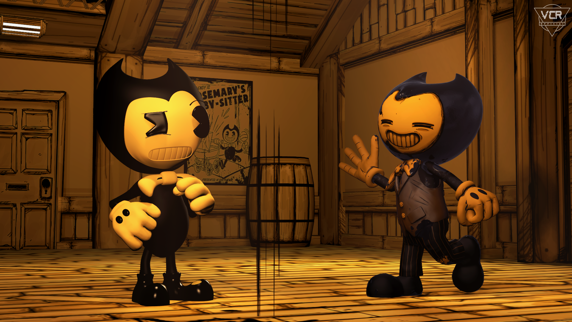 Bendy and the Ink Machine - DARK REVIVAL CONCEPT SHOWCASE ✏️📜📽️ #BATDR # BENDY