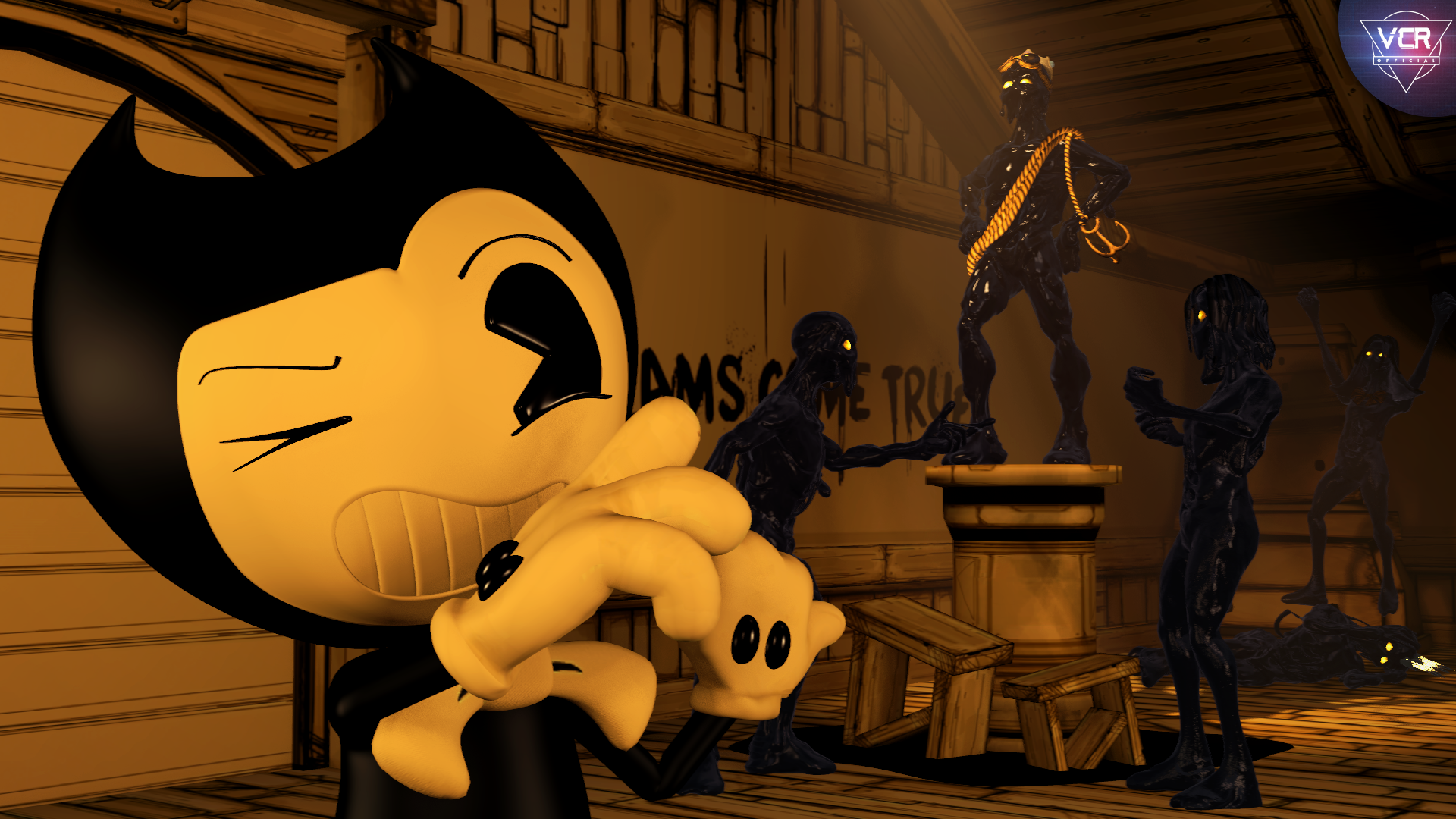 Blender/BATIM AU) Bendy and the Demon Within by Roux36Arts on DeviantArt