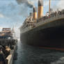 Titanic leaves Southampton dock